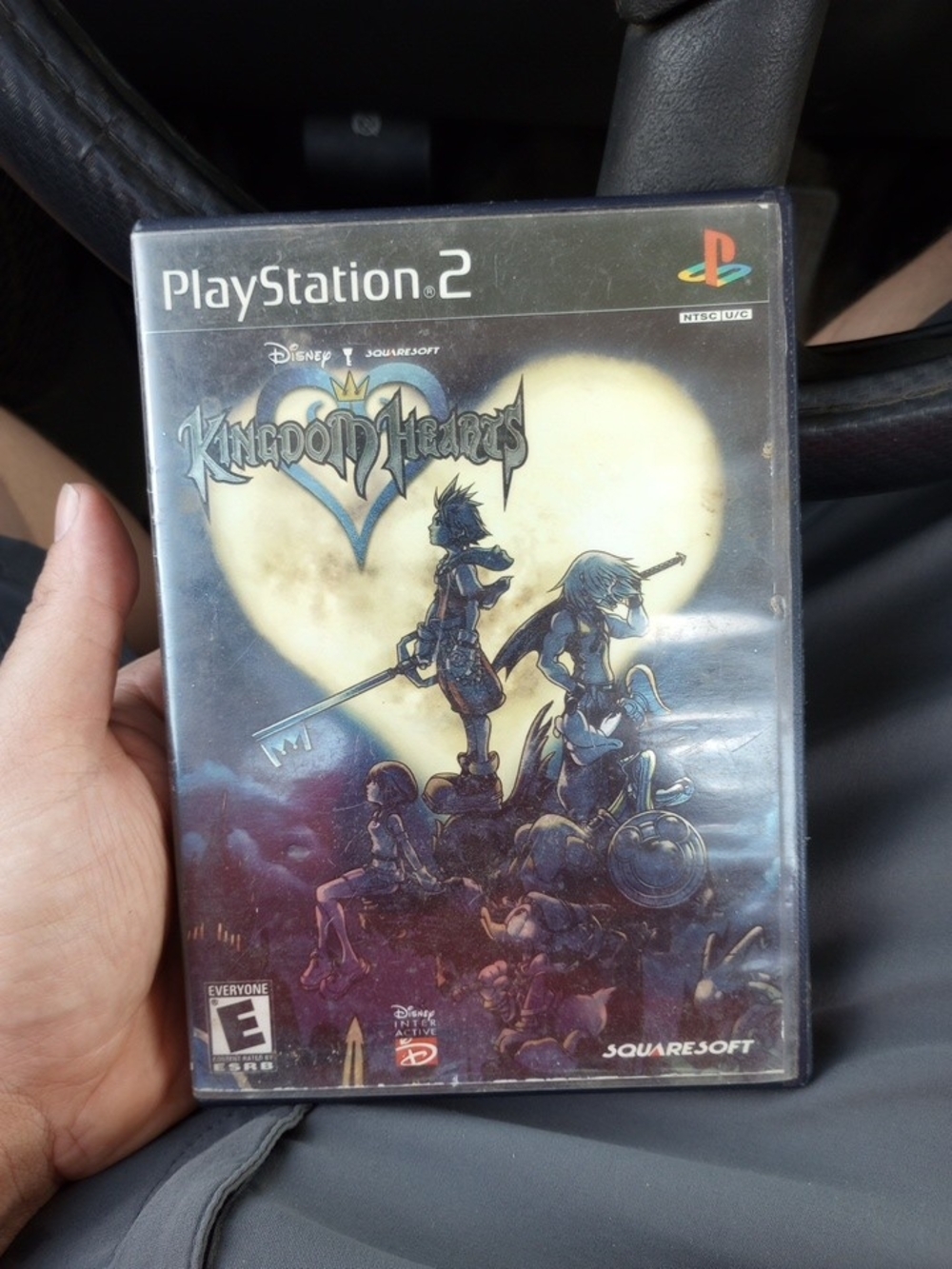 Sony PlayStation 2 Kingdom Hearts (Black, Yellow)